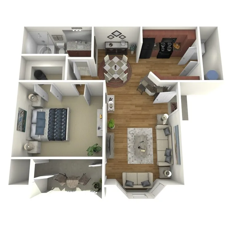 Eaglebrook Apartments Floorplan 2