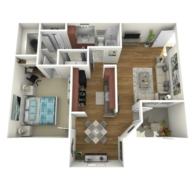 Eaglebrook Apartments Floorplan 3