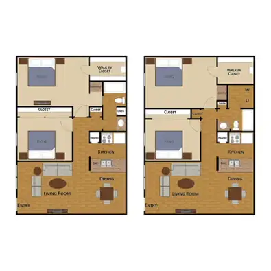 Edgebrook Apartments Houston Floor Plan 9