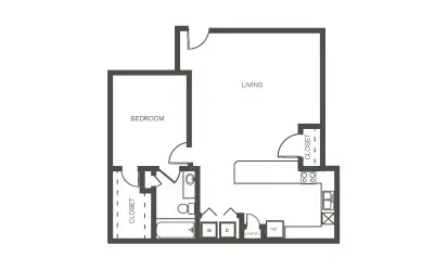 Gardens At Friendswood Lake Houston Apartments Floor Plan 2