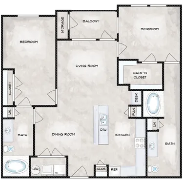 Harrisburg Lofts Floorplan 3