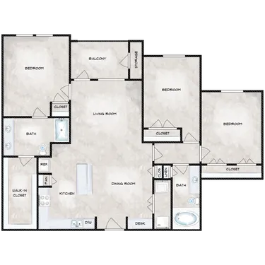 Harrisburg Lofts Floorplan 4