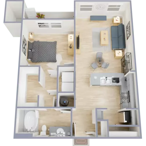 Hycohen Residency Apartments Floorplan 2