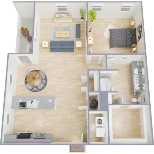 Hycohen Residency Apartments Floorplan 4