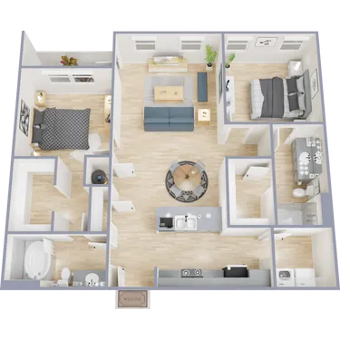 Hycohen Residency Apartments Floorplan 5