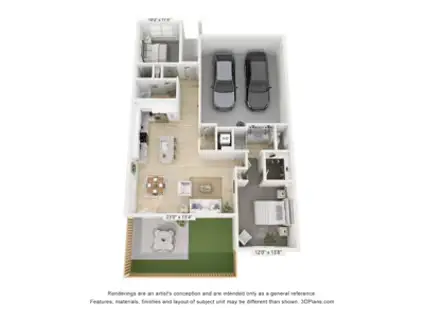 Inspire Homes Missouri City Rise Apartments FloorPlan 4