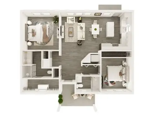 LEO at West Fork Houston Apartments Floor Plan 5