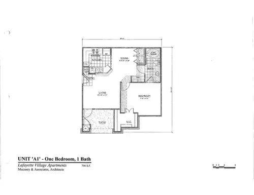 Lafayette Village Apartments Houston Apartment Floor Plan 1