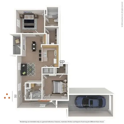 Lafayette Village Apartments Houston Apartment Floor Plan 6