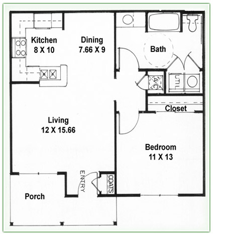 Lake Haven Floorplan 1