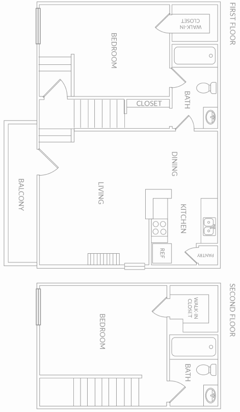 Lakeshore Apartments Floorplan 4