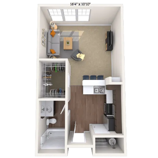 MAA Midtown Square Floorplan 1