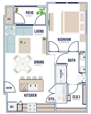 Magnolia Park Floorplan 1