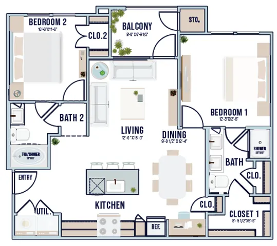 Magnolia Park Floorplan 3