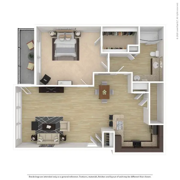 Marquis on Pin Oak Park Houston Apartment Floor plan 2