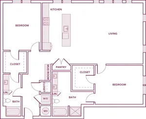 Modera Waugh Apartments Houston Apartment Floor Plan 11