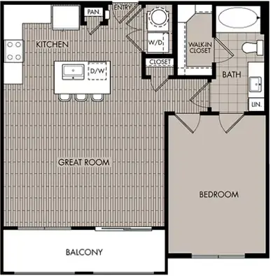 NOVU New Forest Apartments Houston Floor Plan 3