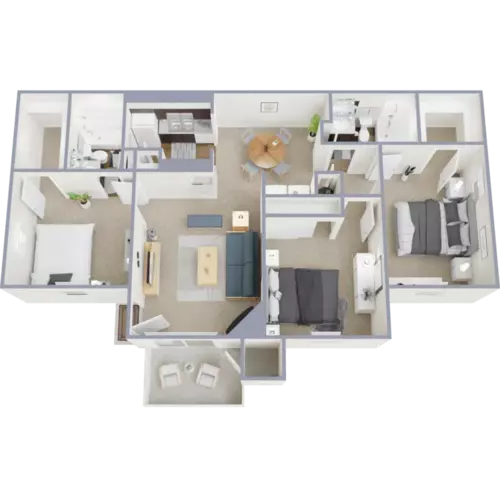 Oak Run Manor Floorplan 3