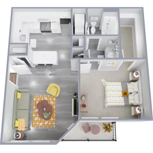 Parc at South Green Floorplan 1