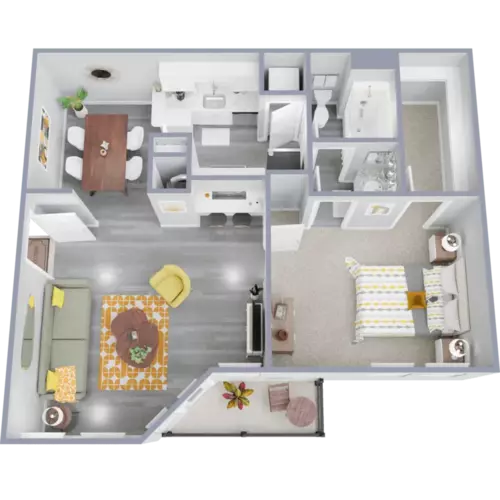 Parc at South Green Floorplan 2