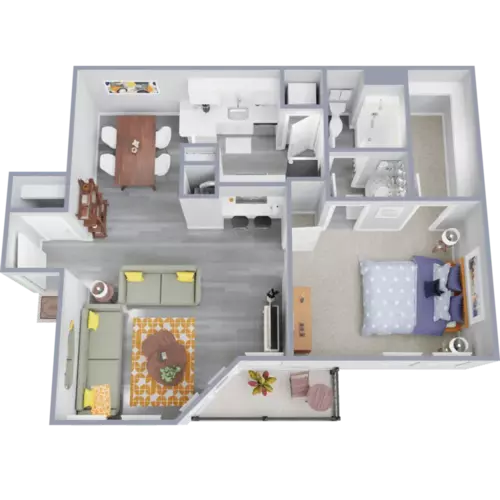 Parc at South Green Floorplan 3