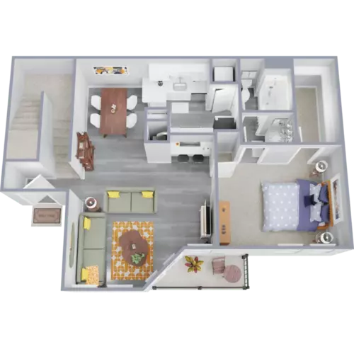 Parc at South Green Floorplan 4