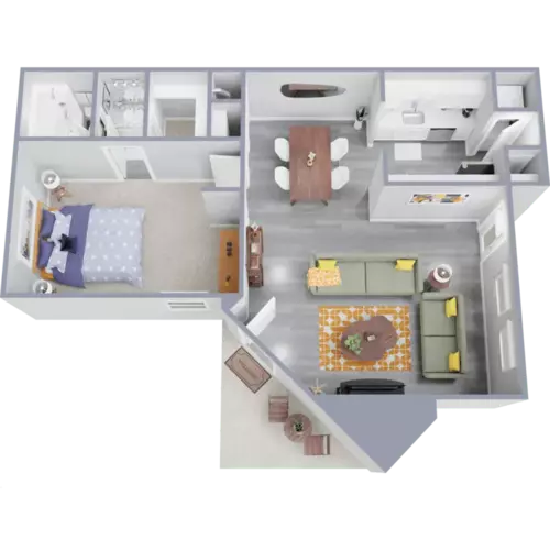 Parc at South Green Floorplan 5