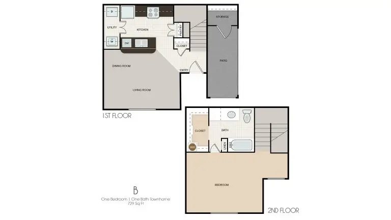 Park Yellowstone Townhomes & Apartments Houston Floor plan 2