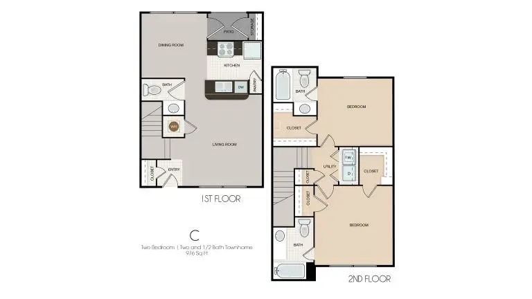 Park Yellowstone Townhomes & Apartments Houston Floor plan 3