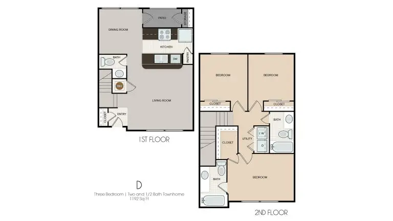 Park Yellowstone Townhomes & Apartments Houston Floor plan 4