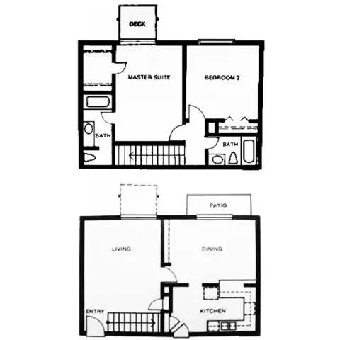 Pelican Pointe Apartments Houston Floor Plan 6