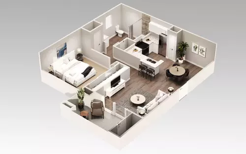 Plaza De Magnolia Floorplan 1