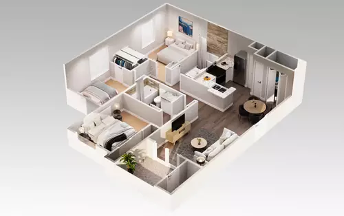 Plaza De Magnolia Floorplan 3