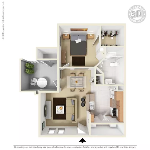 Plum Creek Townhomes Floorplan 3