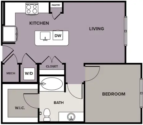 Prose KTX Rise Apartments FloorPlan 2