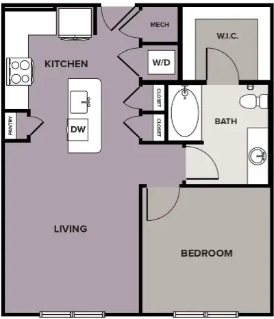 Prose KTX Rise Apartments FloorPlan 3