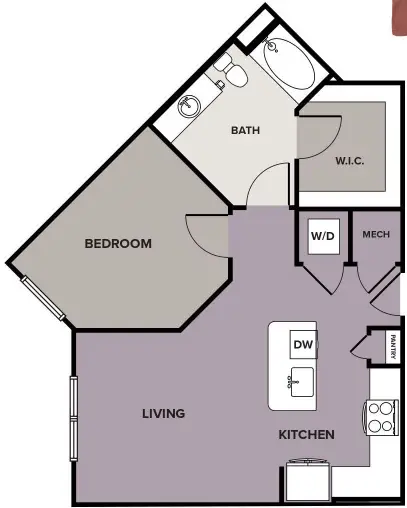 Prose KTX Rise Apartments FloorPlan 4