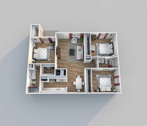 Providence at Memorial Floorplan 8