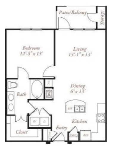 Radius at Shadow Creek Ranch Floorplan 2