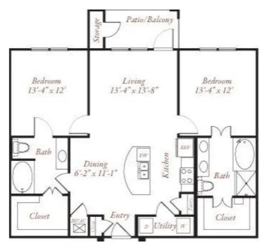 Radius at Shadow Creek Ranch Floorplan 4