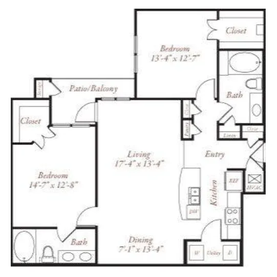 Radius at Shadow Creek Ranch Floorplan 5