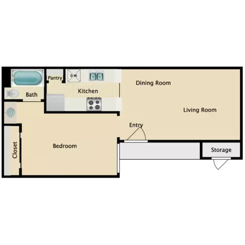 Ranch at Rolling Brook Floorplan 1