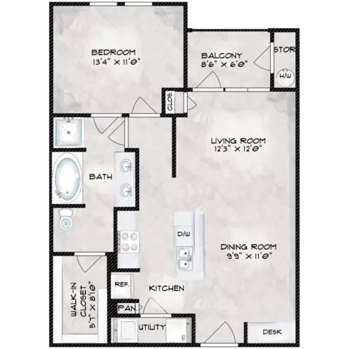 Regency Lofts Floorplan 2