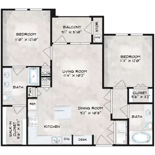 Regency Lofts Floorplan 3