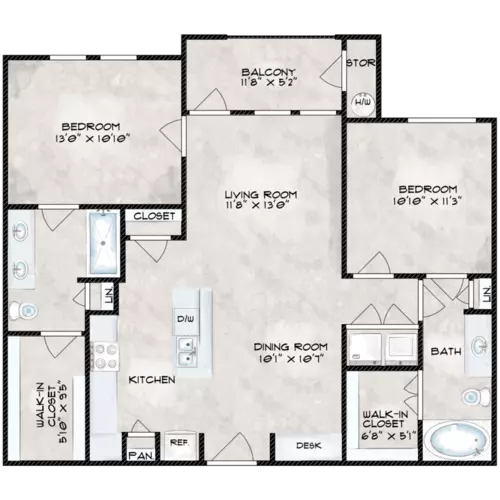 Regency Lofts Floorplan 4