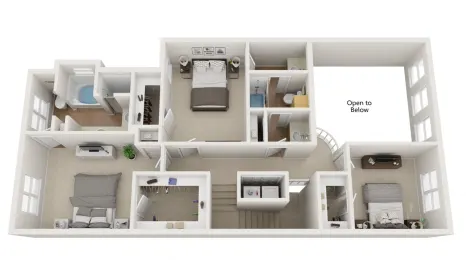 Retreat at Shadow Creek Ranch Houston Apartment Floor Plan 7