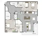 Revl Heights Apartments Houston Floor Plan 11