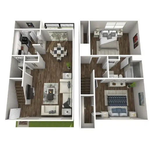 Rollingwood Apartments Houston Floor Plan 8