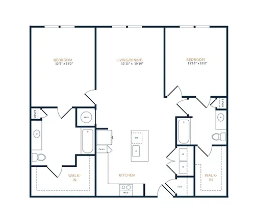 Royal Spring Rise Apartments FloorPlan 3