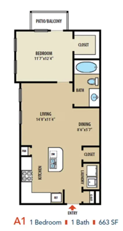 SYNC at Harmony Floorplan 1